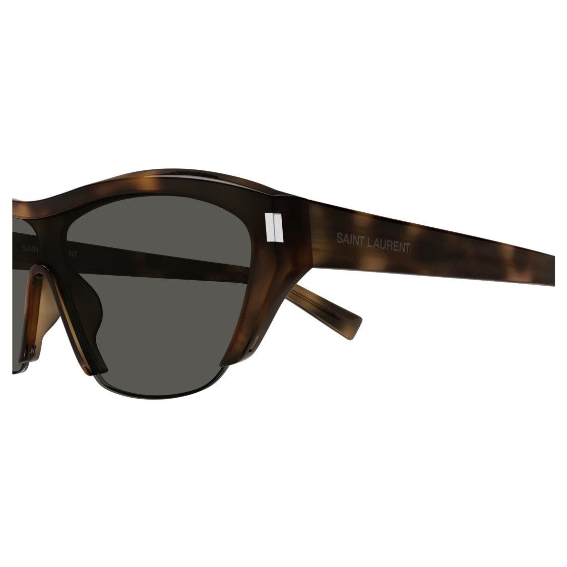 Saint Laurent Sl 704 Angular Tortoiseshell Frame Sunglasses