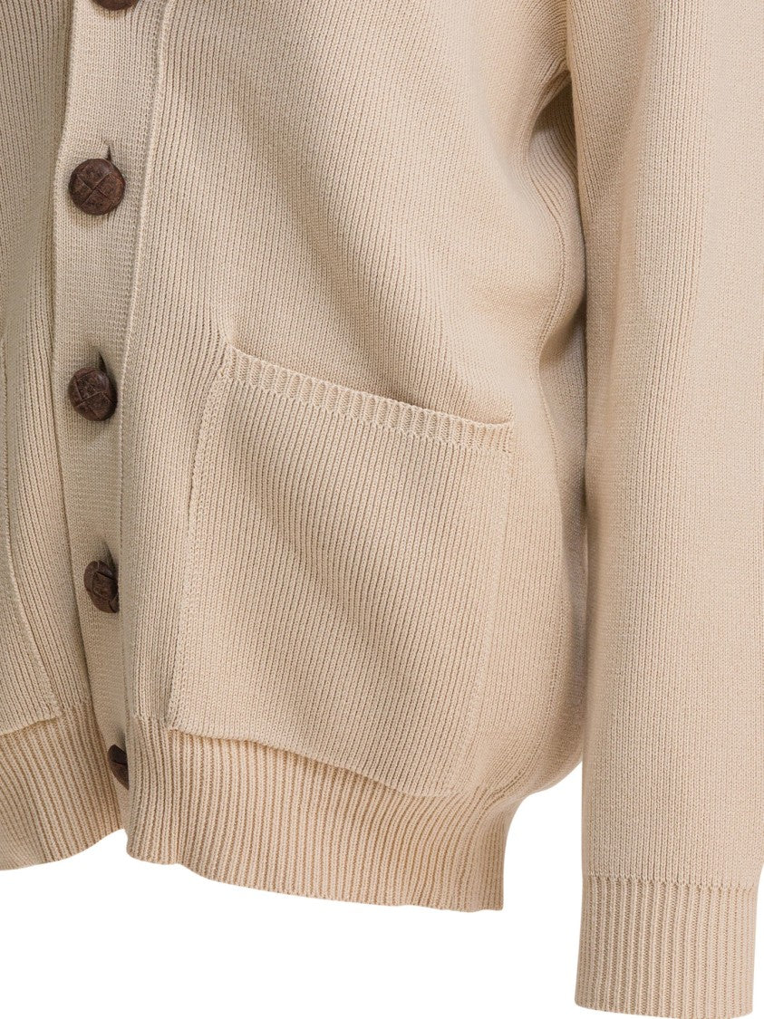Golden Goose Relaxed-Fit Cotton Knit Cardigan