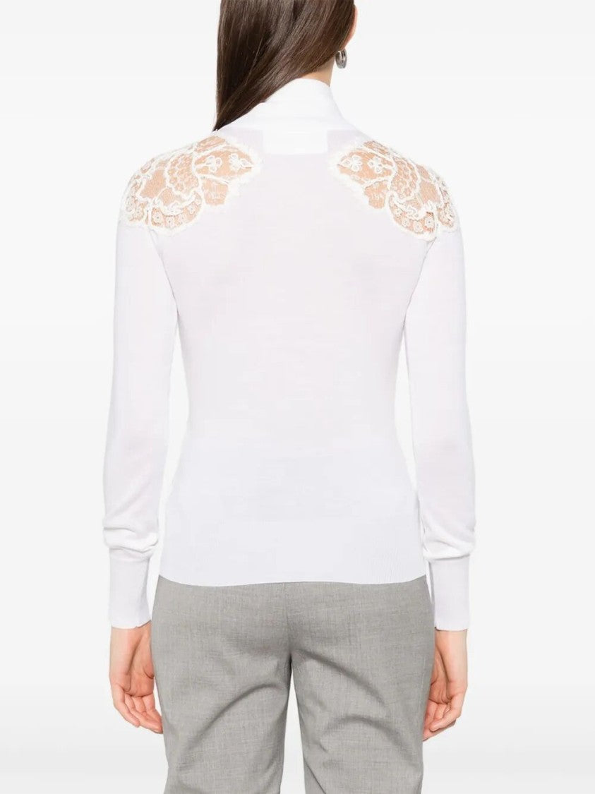 Ermanno Scervino Long Sleeve Turtle-Neck Sweater