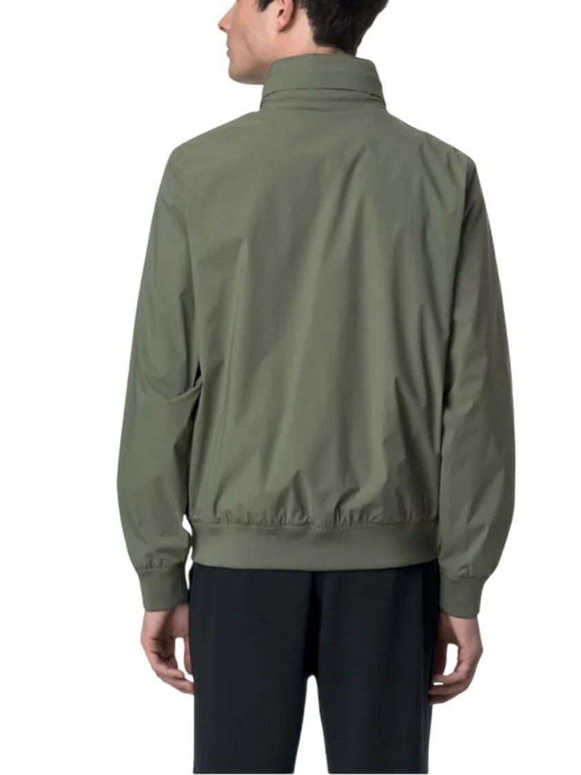 K-Way Olive Green Amaury Hooded Jacket