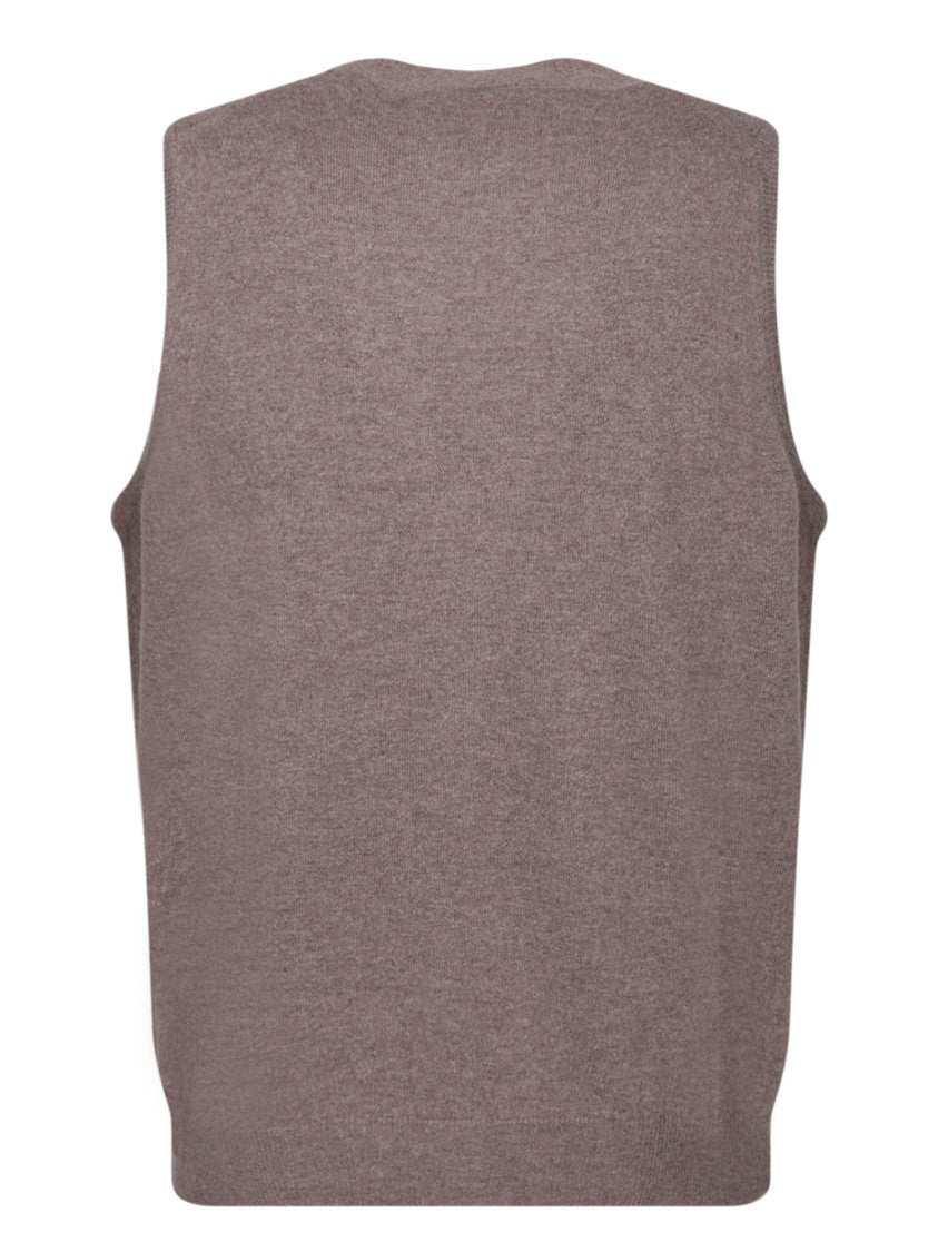 Dell'oglio Knitted Construction Gilet