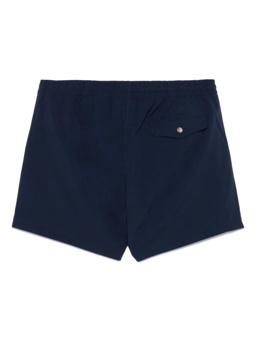 Polo Ralph Lauren Men's Classic Blue Swim Trunks