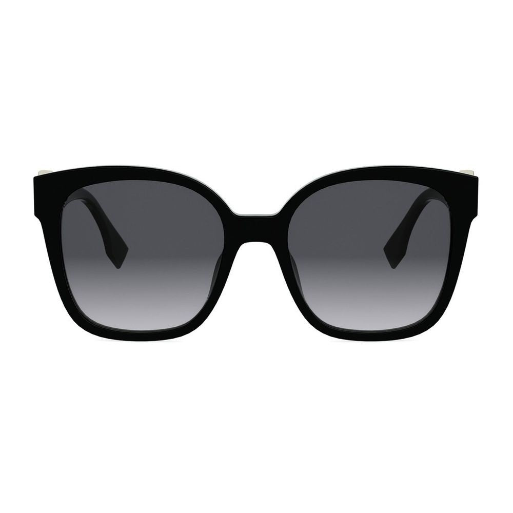 Fendi Ff Diamonds Oversized Square Sunglasses