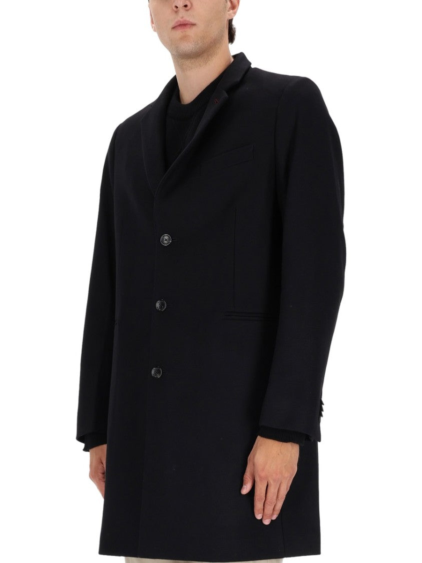 Ps Paul Smith Tailored Black Coat