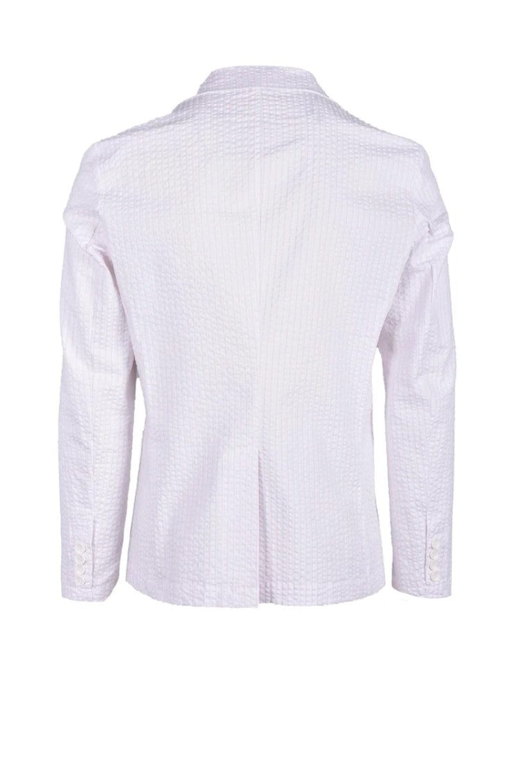 En Avance Multicolor Two-Tone Stretch Cotton Jacket