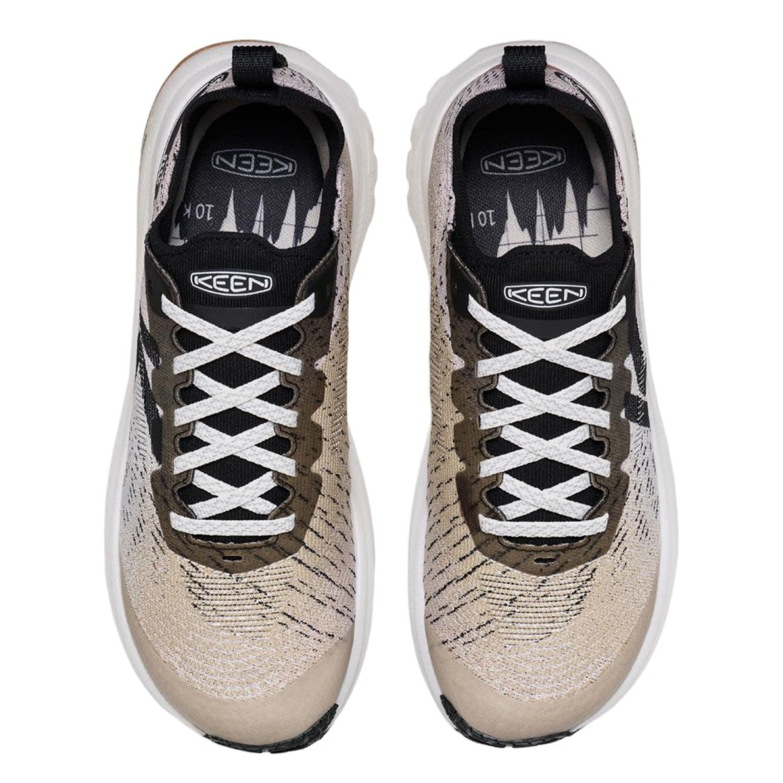Keen Gradient Pattern Sneakers With Quantumfoamx Technology