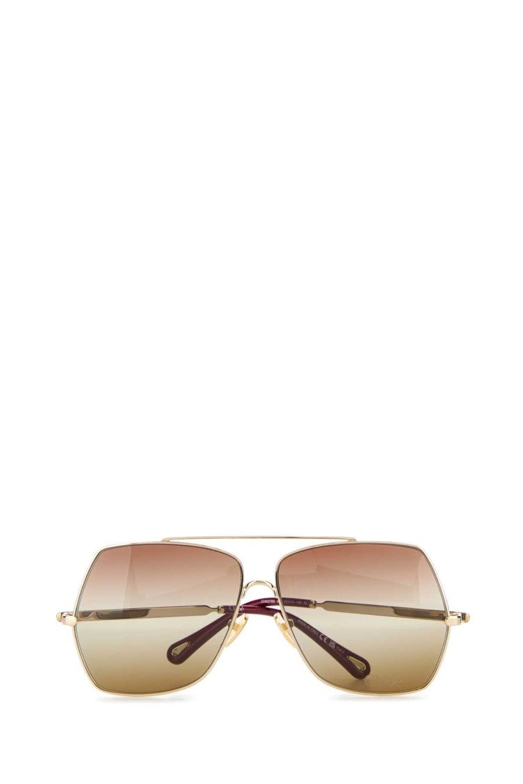 Chloé Platinum Metal Sunglasses