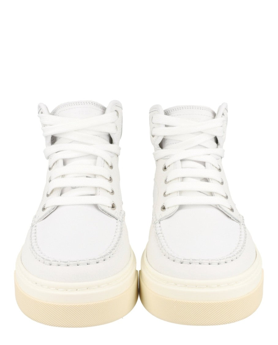 Ferragamo Cassina High-Top Sneakers