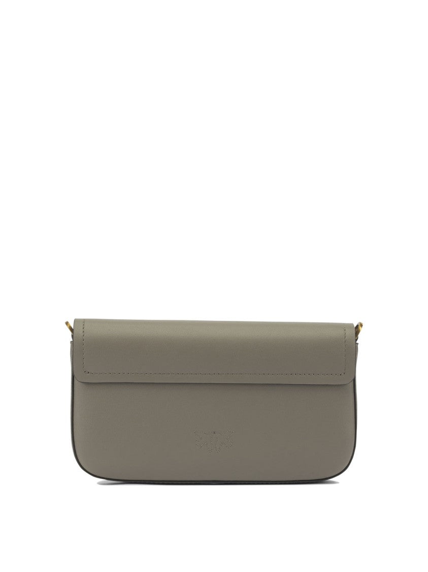 Pinko Leather Crossbody Bag