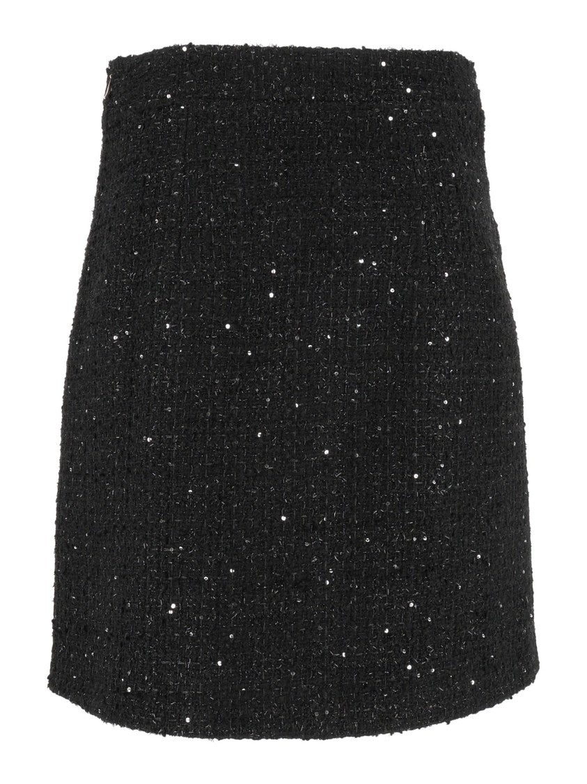 Fay Short Flared Mini Skirt