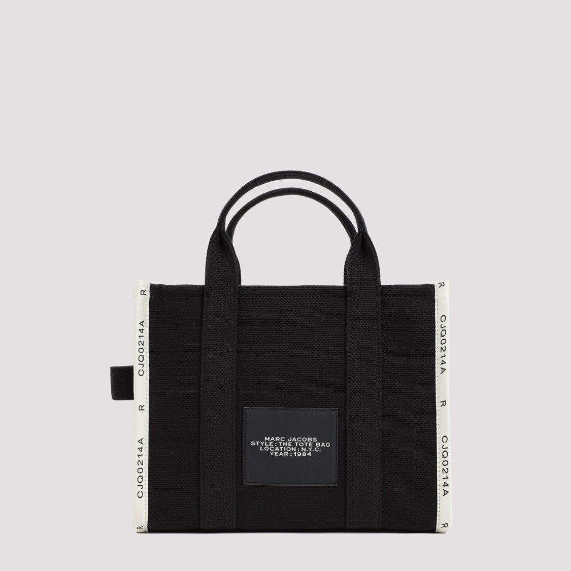 Marc Jacobs Medium Cotton Tote Bag With Adjustable Strap And Functional Design