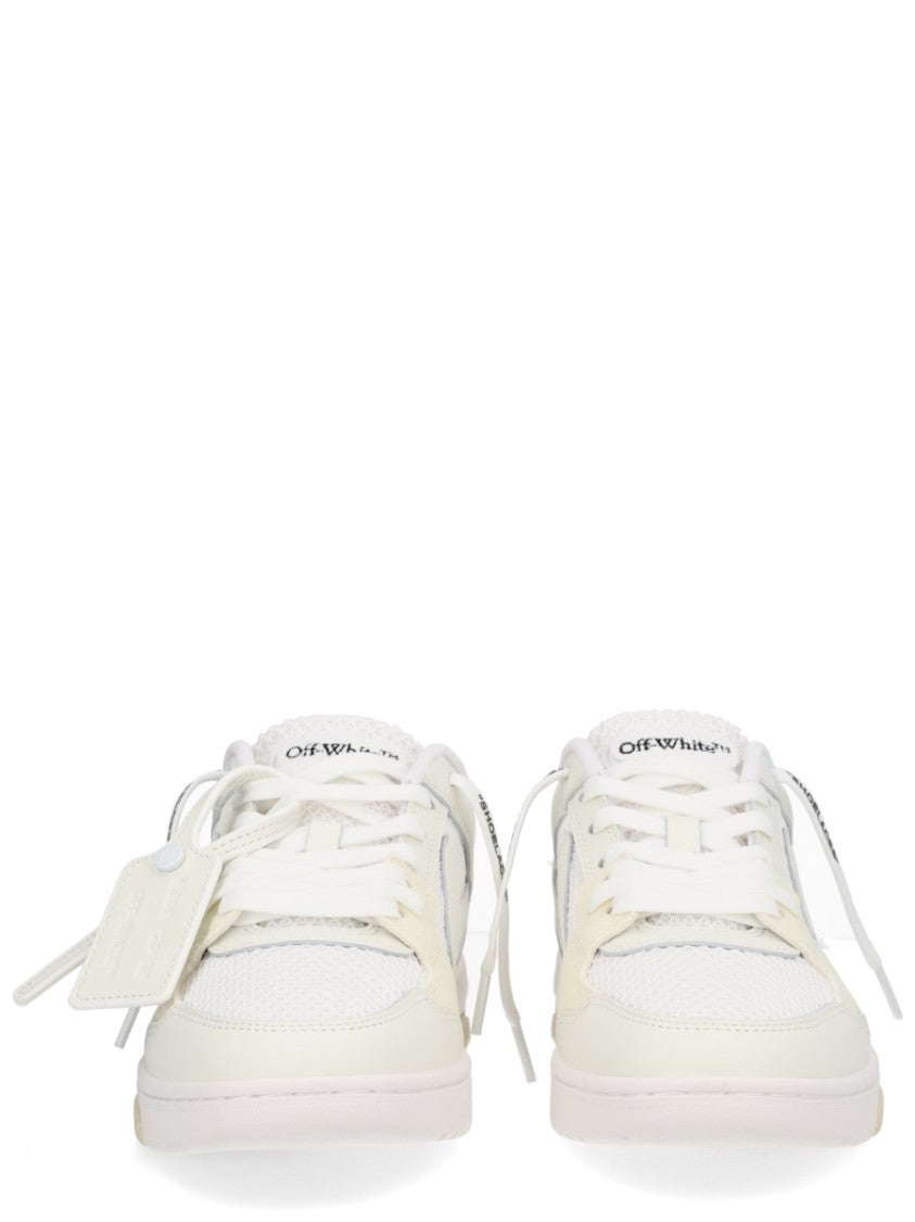 Off-White Neutrals Slim Out Of Office Sneakers