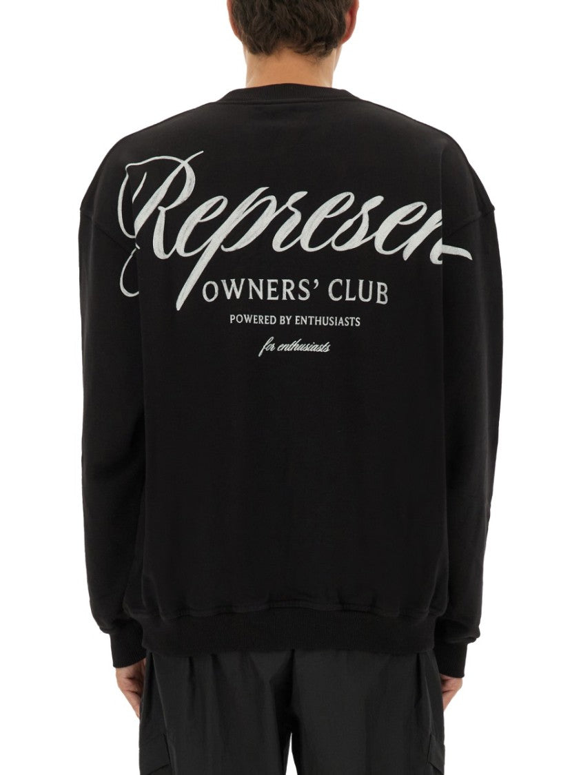 Represent "Owners Club Script" Sweatshirt