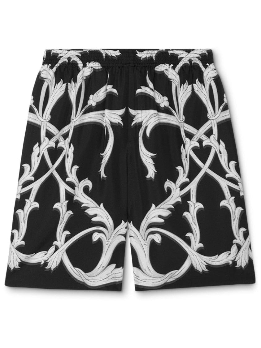 Versace Knee-Length Silk Shorts