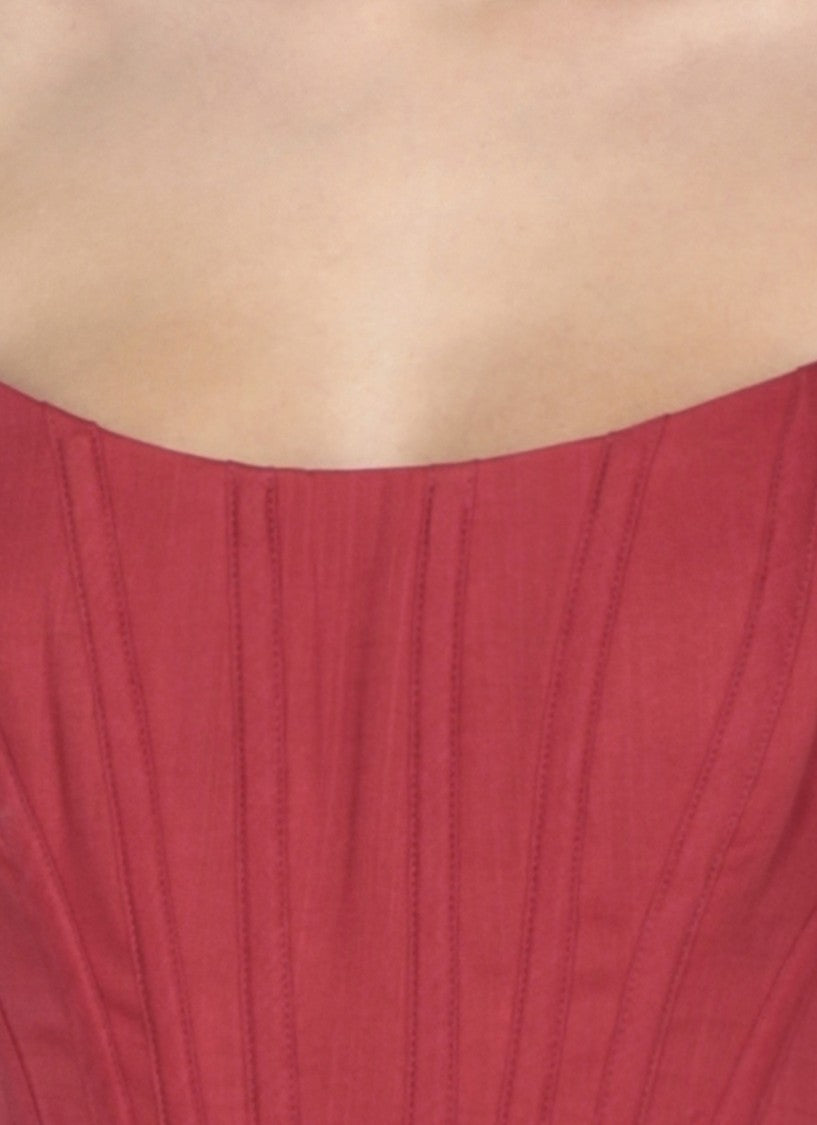 Zimmermann Rihannon Corset Midi Dress