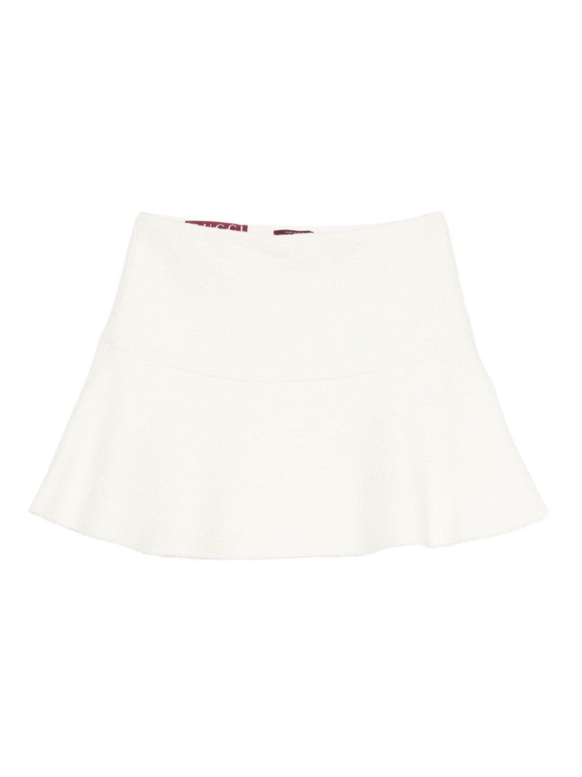 Gucci Wool Bouclé Mini Skirt