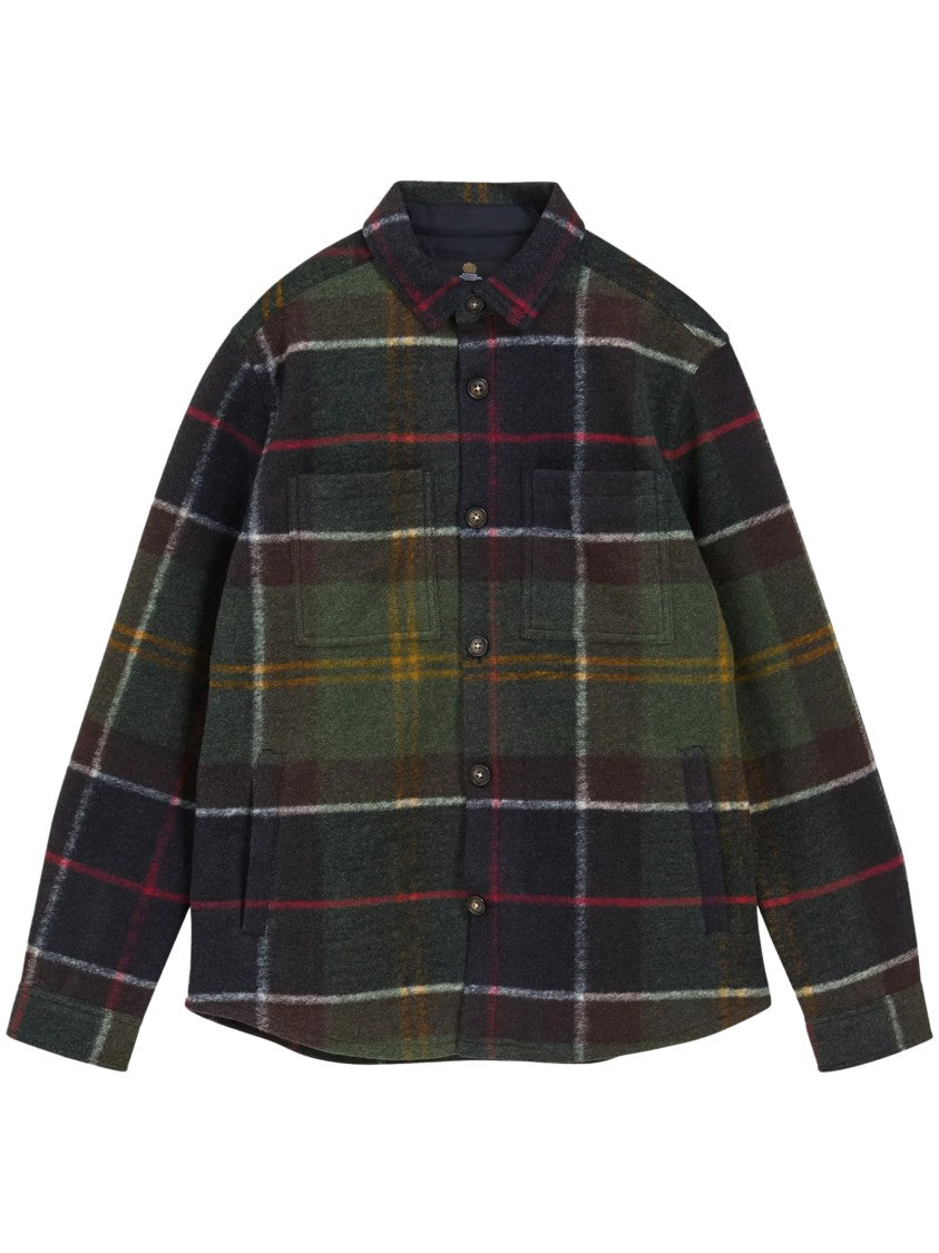 Barbour Classic Plaid Long-Sleeve Shirt Jacket