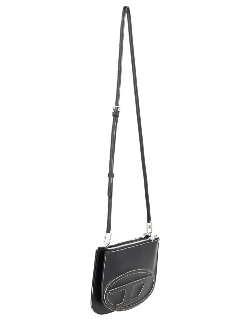 Diesel 1Dr Twin Oval Embossed Shoulder Bag