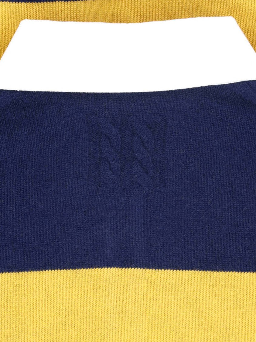 Nili Lotan Multi Rashida Striped Merino Wool-Blend Sweater