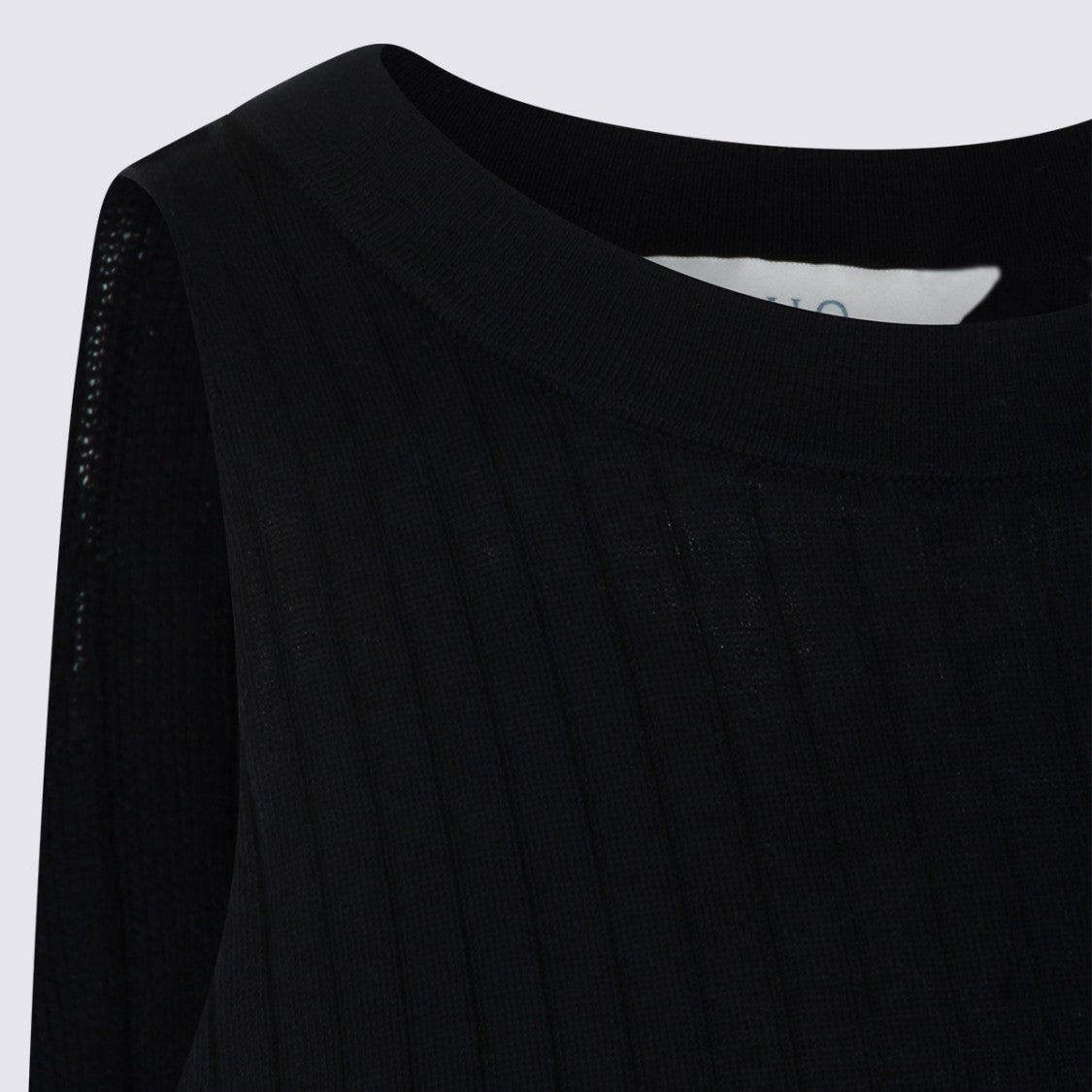 Malo Fitted Sleeveless Top With Ribbed Texture