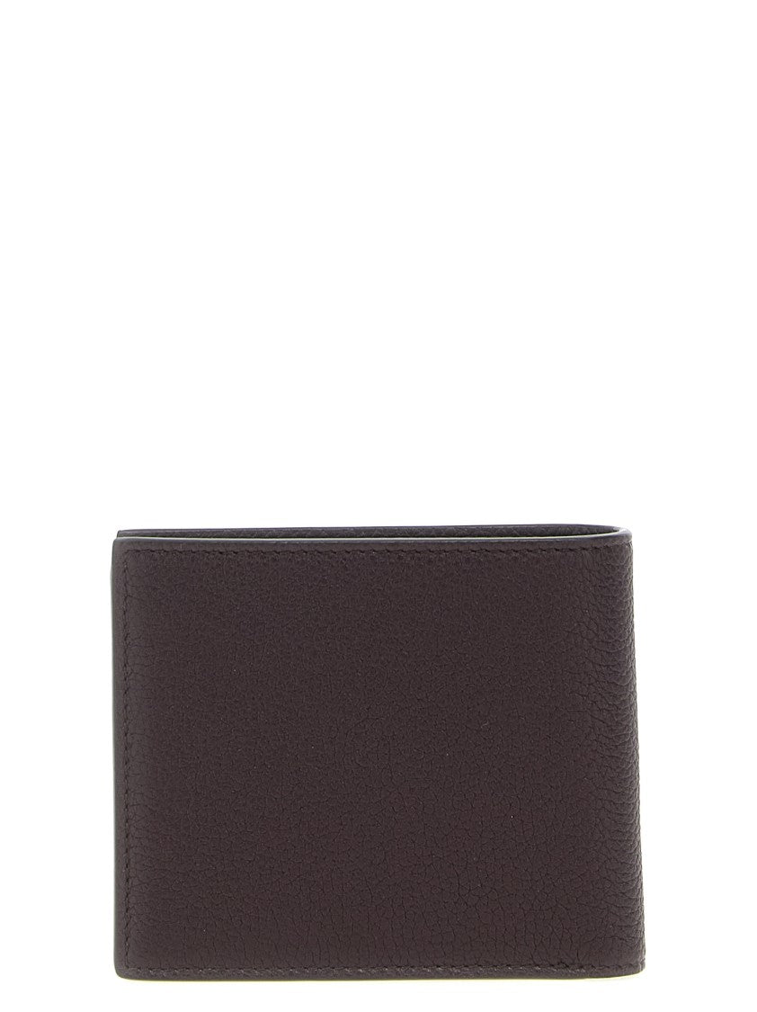 Tom Ford Hammered Calfskin Leather Bifold Wallet
