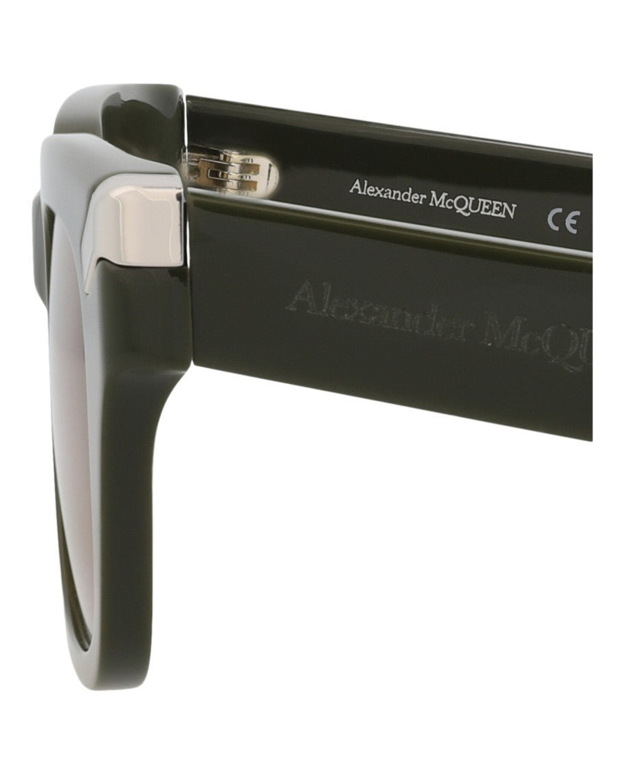 Alexander Mcqueen Square-Frame Recycled Acetate Sunglasses