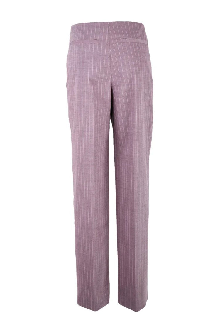 Mo5ch1no Jeans Tailored Fit Purple Trousers