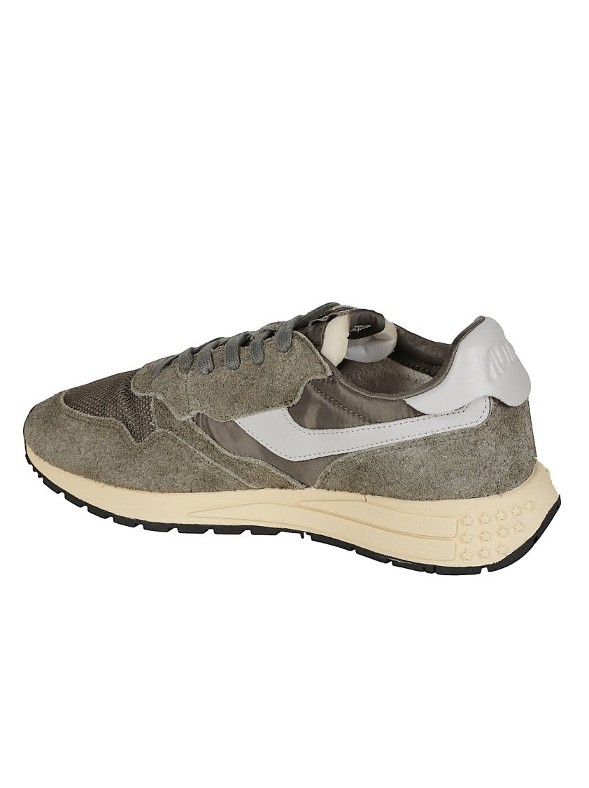 Autry Low-Top Sneakers With Suede And Nylon Panels