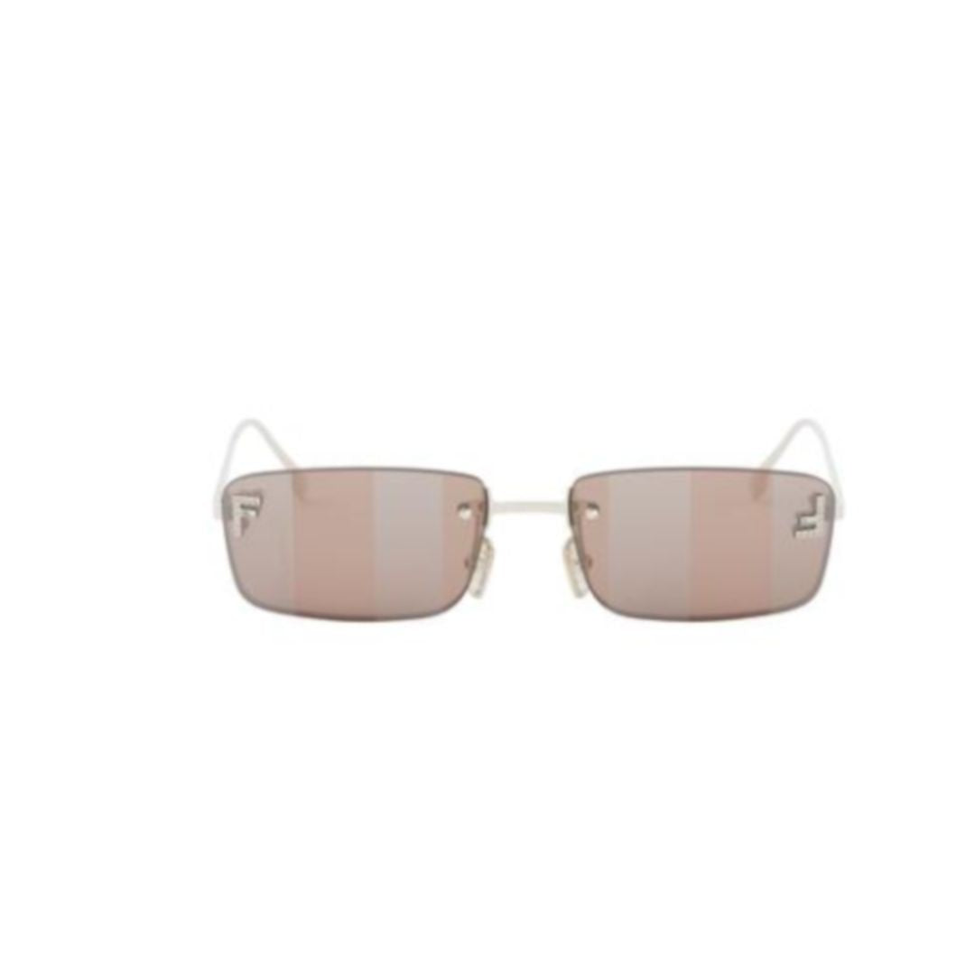 Fendi Fe4172us Rimless Rectangular Sunglasses
