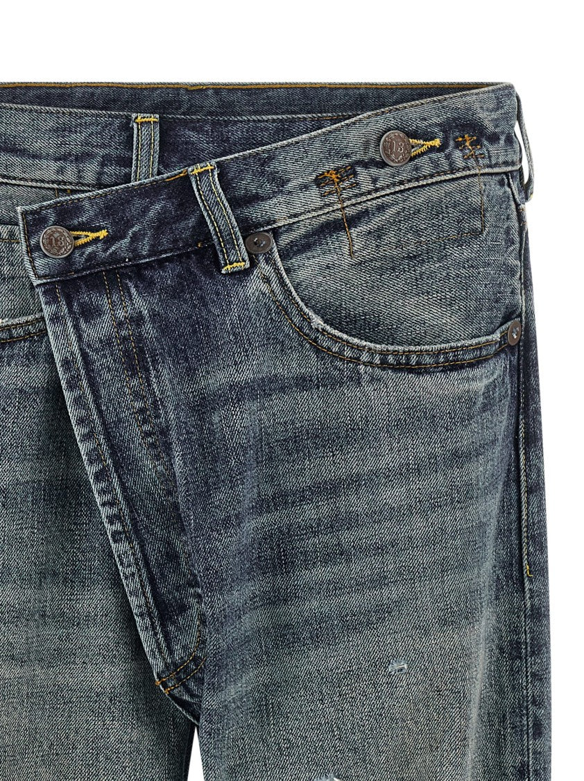 R13 Crossover' Jeans
