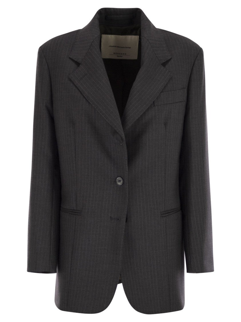 Max Mara Edmea - Wool Canvas Blazer