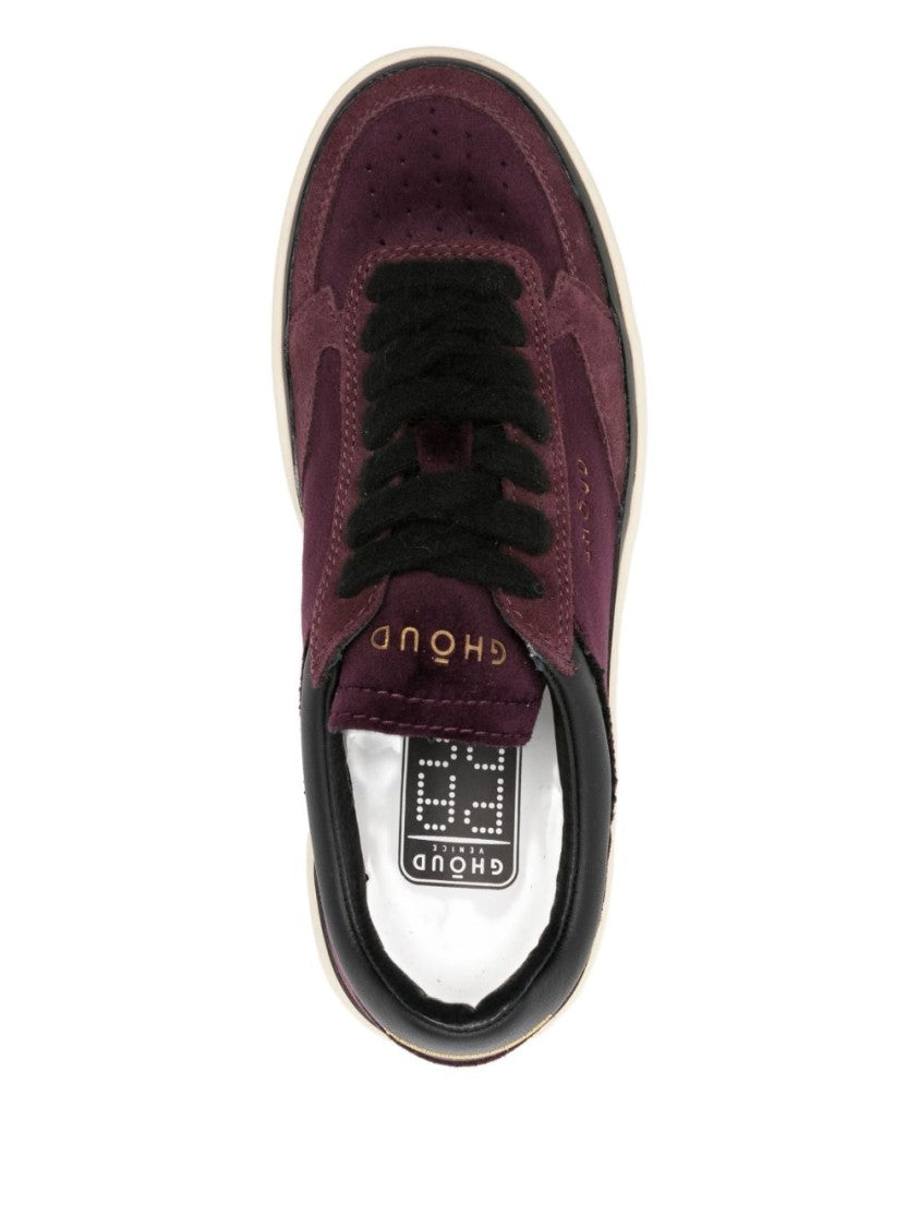 Ghoud Bordeaux Sneakers With Suede