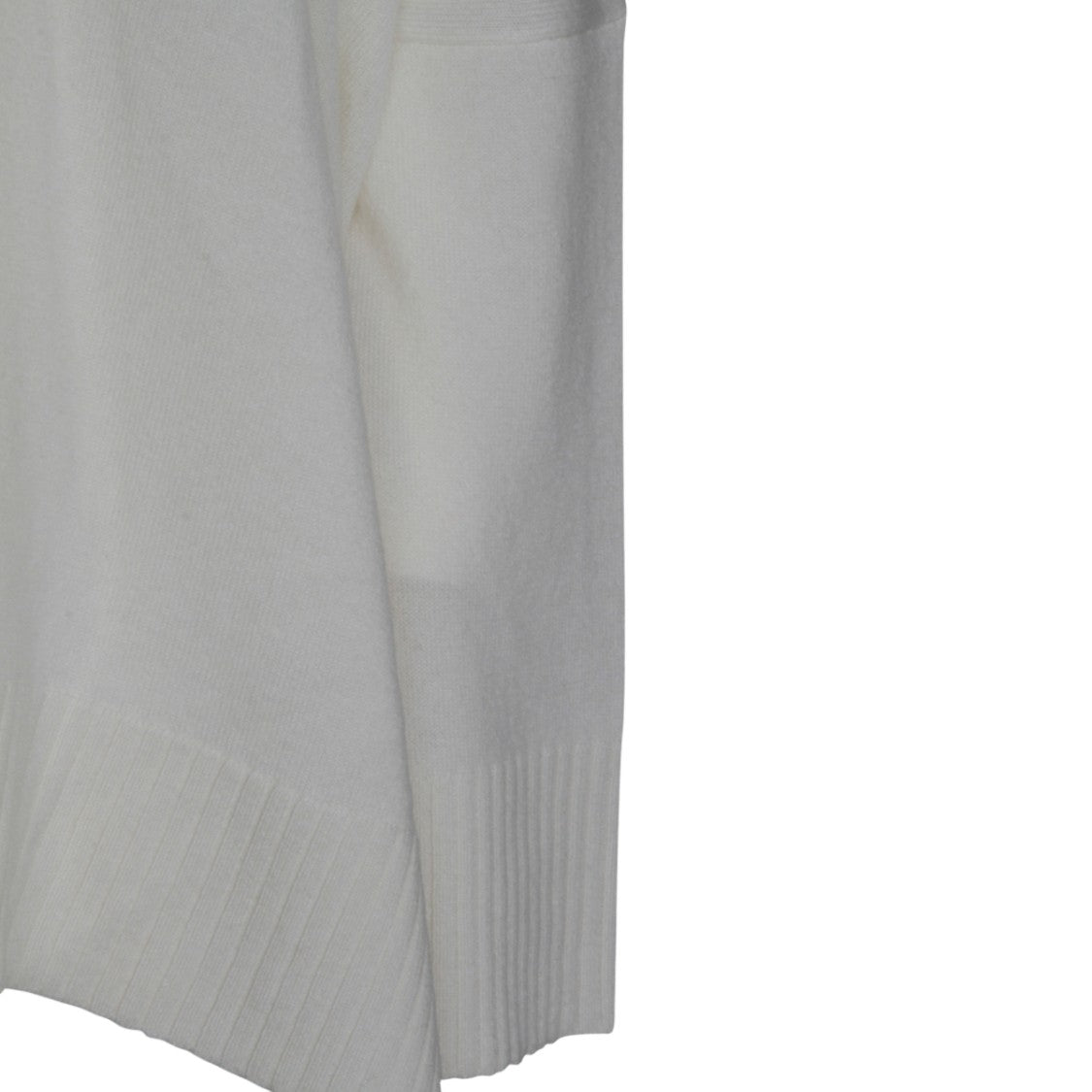 Malo Relaxed Oversized Sweater With Deep V-Neck