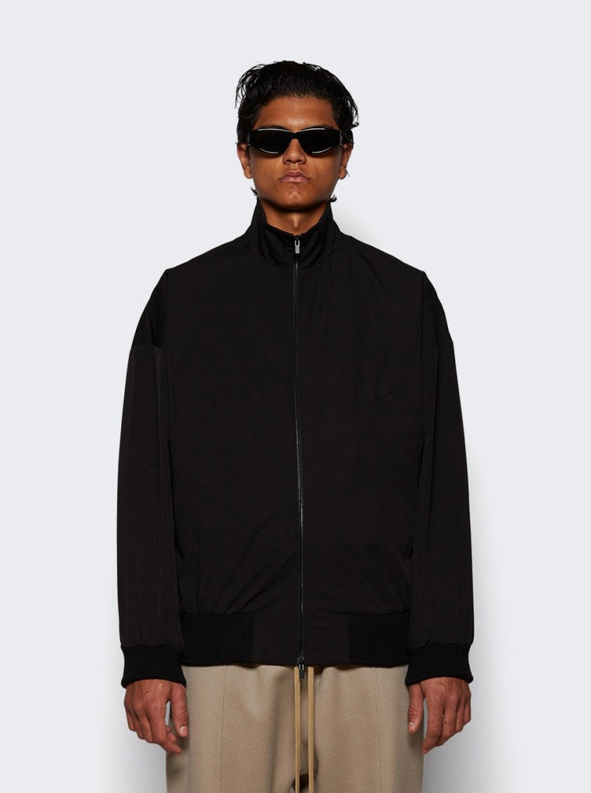 Fear Of God High Neck Track Jacket - Black