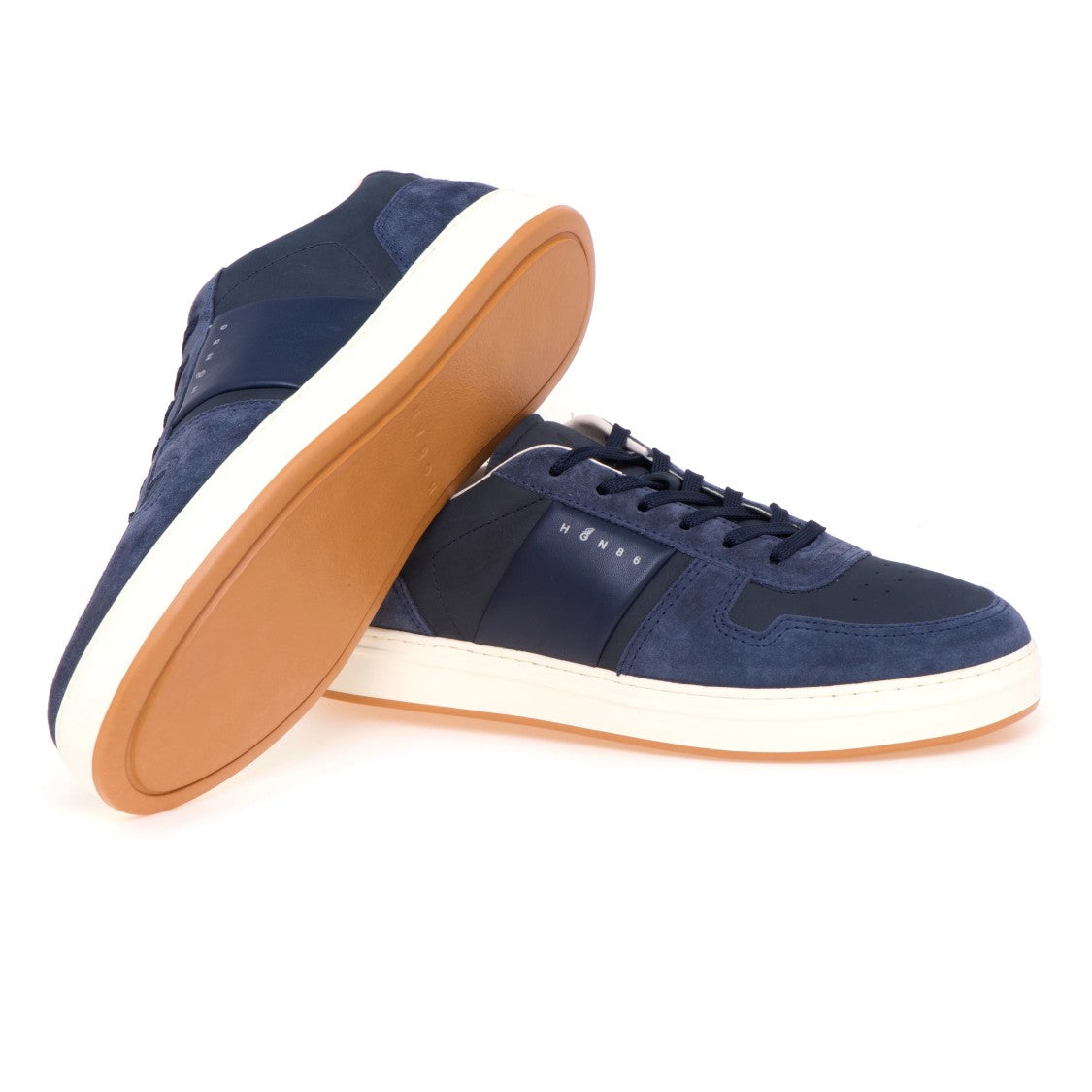Hogan Low-Top Sneakers In Deep Navy