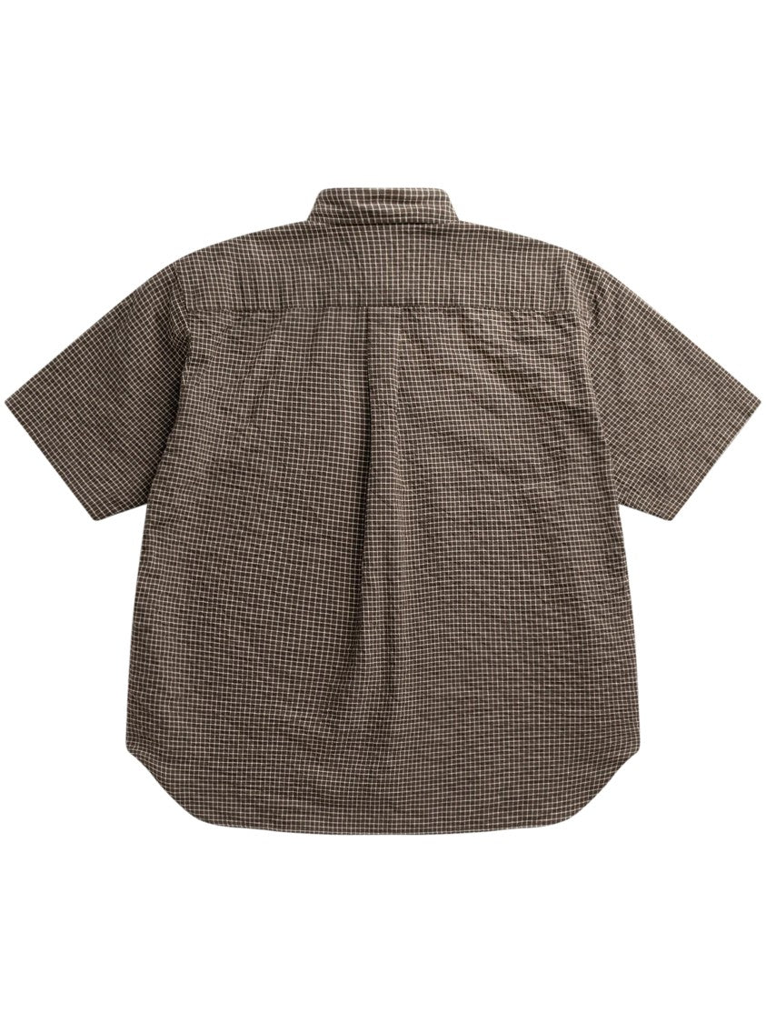 Norse Projects Oversized Check Short-Sleeve Shirt With Classic Collar