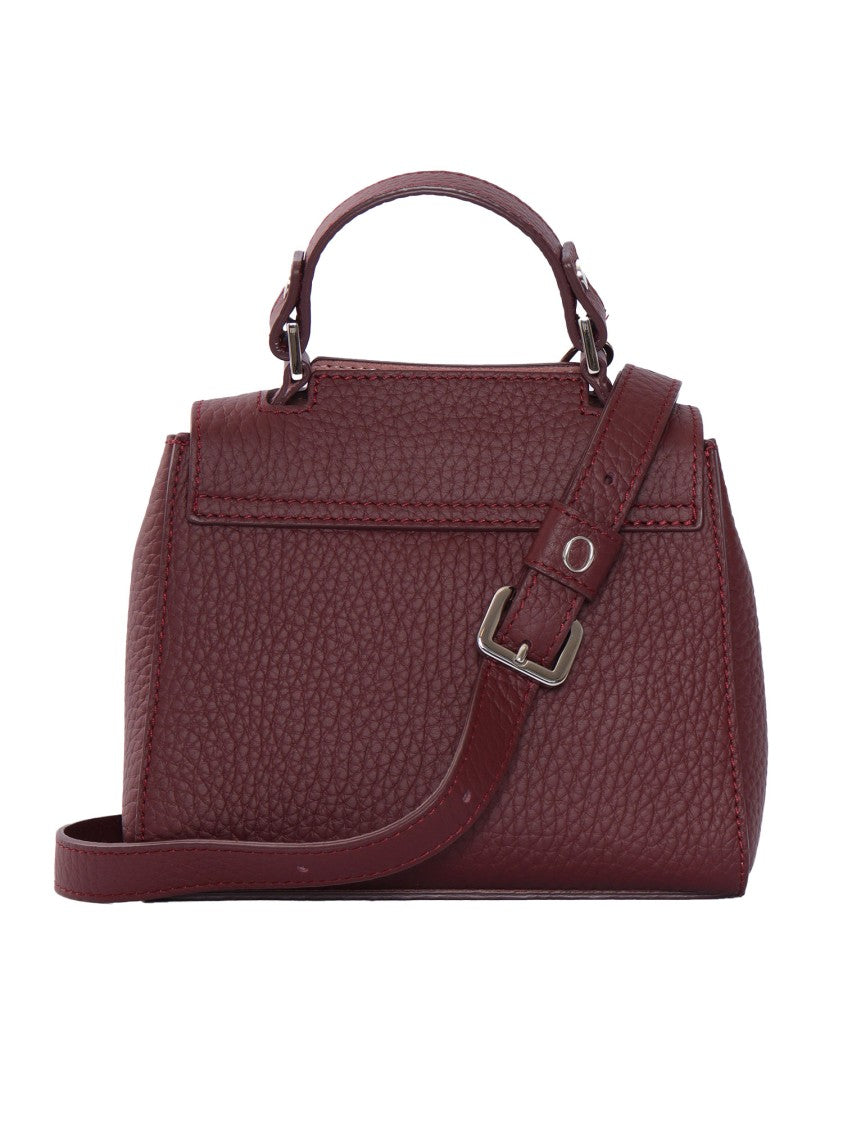 Claudio Orciani Structured White Calf Leather Tote Bag