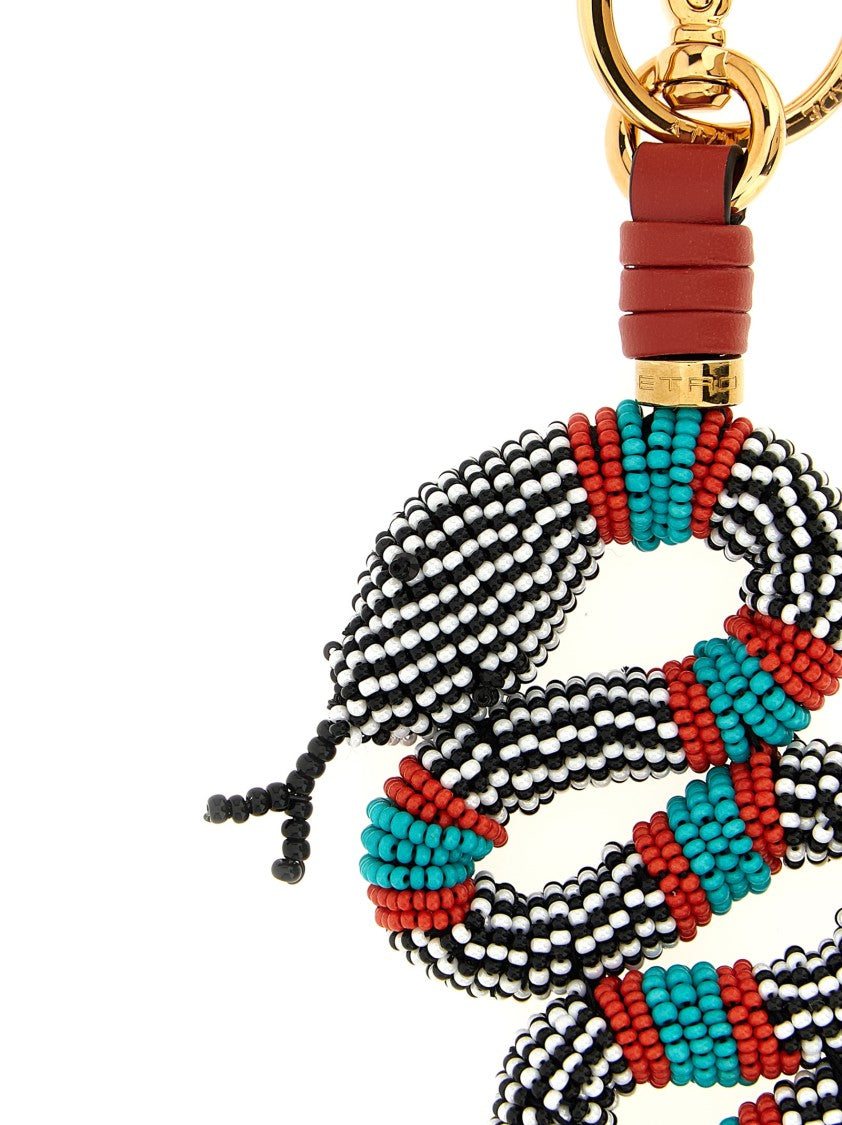 Etro 'Snake' Keyring