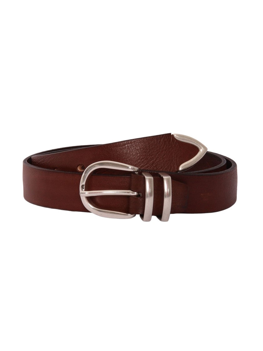 Alberto Luti Cintura Tinto Leather Belt