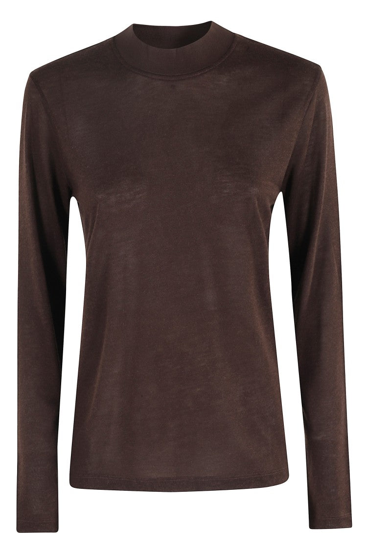Filippa K Lyoncell Cashmere Mock Neck Top