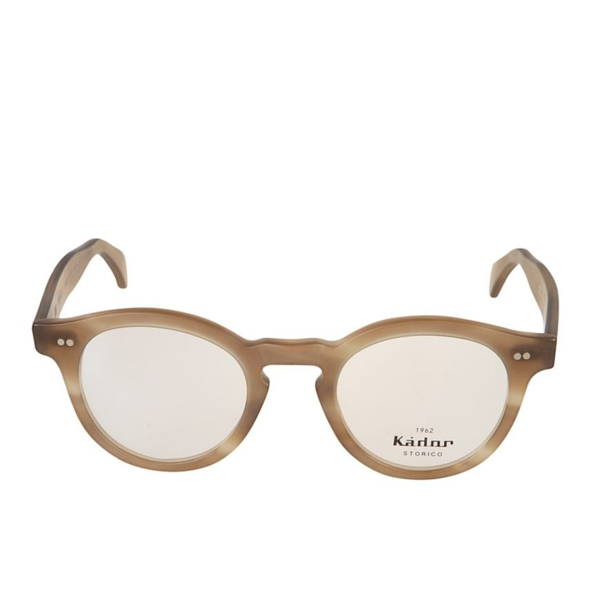Kador Tony Rounded Frame Eyeglasses With Keyhole Bridge