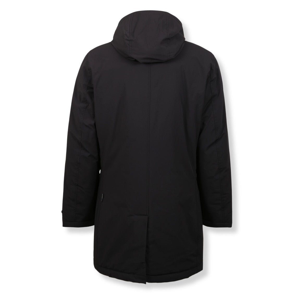 Woolrich Stretch Nylon Coat With Insulated Primaloft Padding