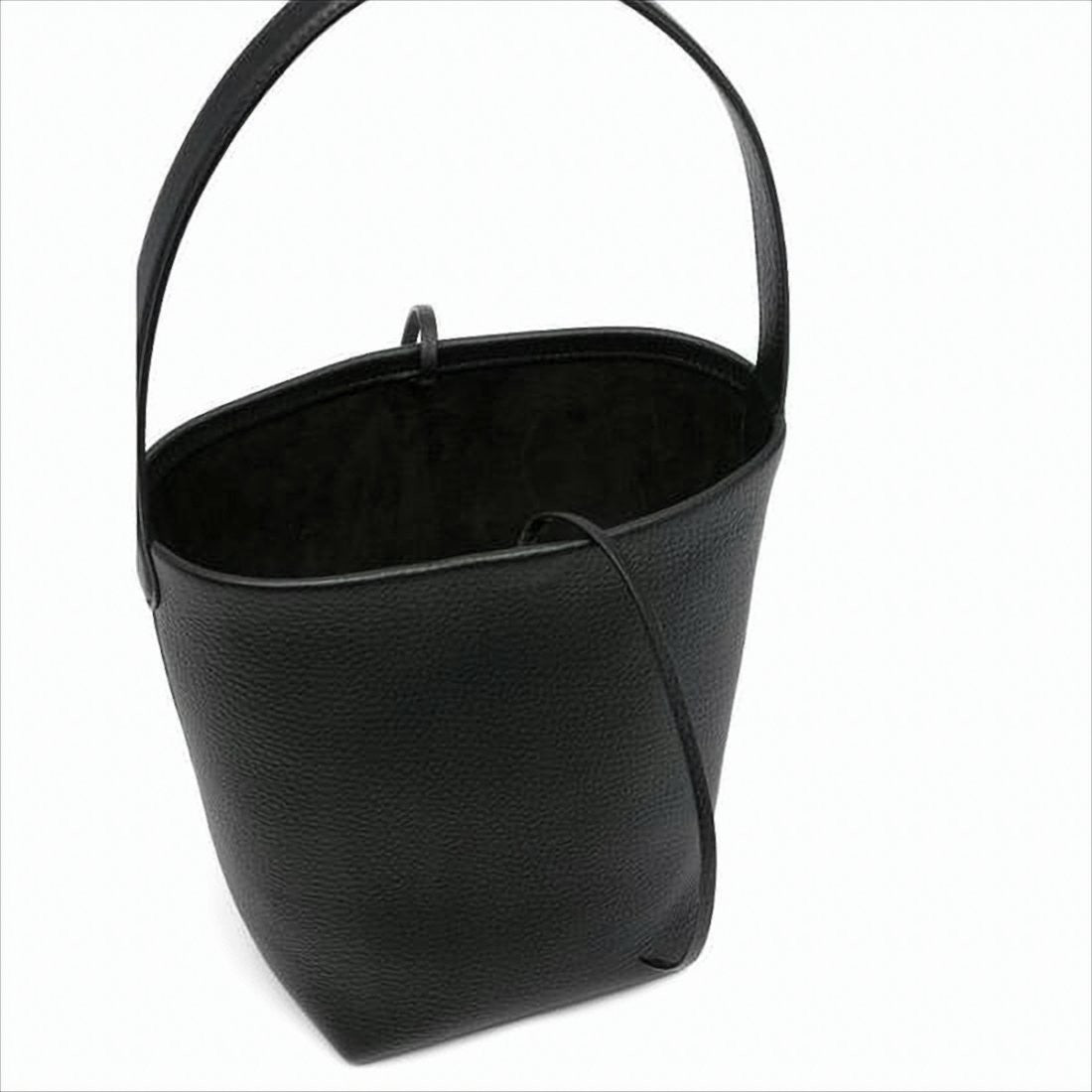 The Row Textured Calf Leather Bucket-Style Shoulder Bag