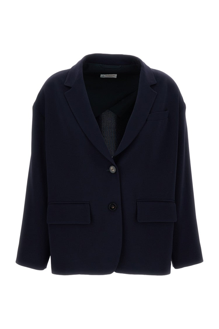 Alberto Biani Single-Breasted Relaxed Blazer