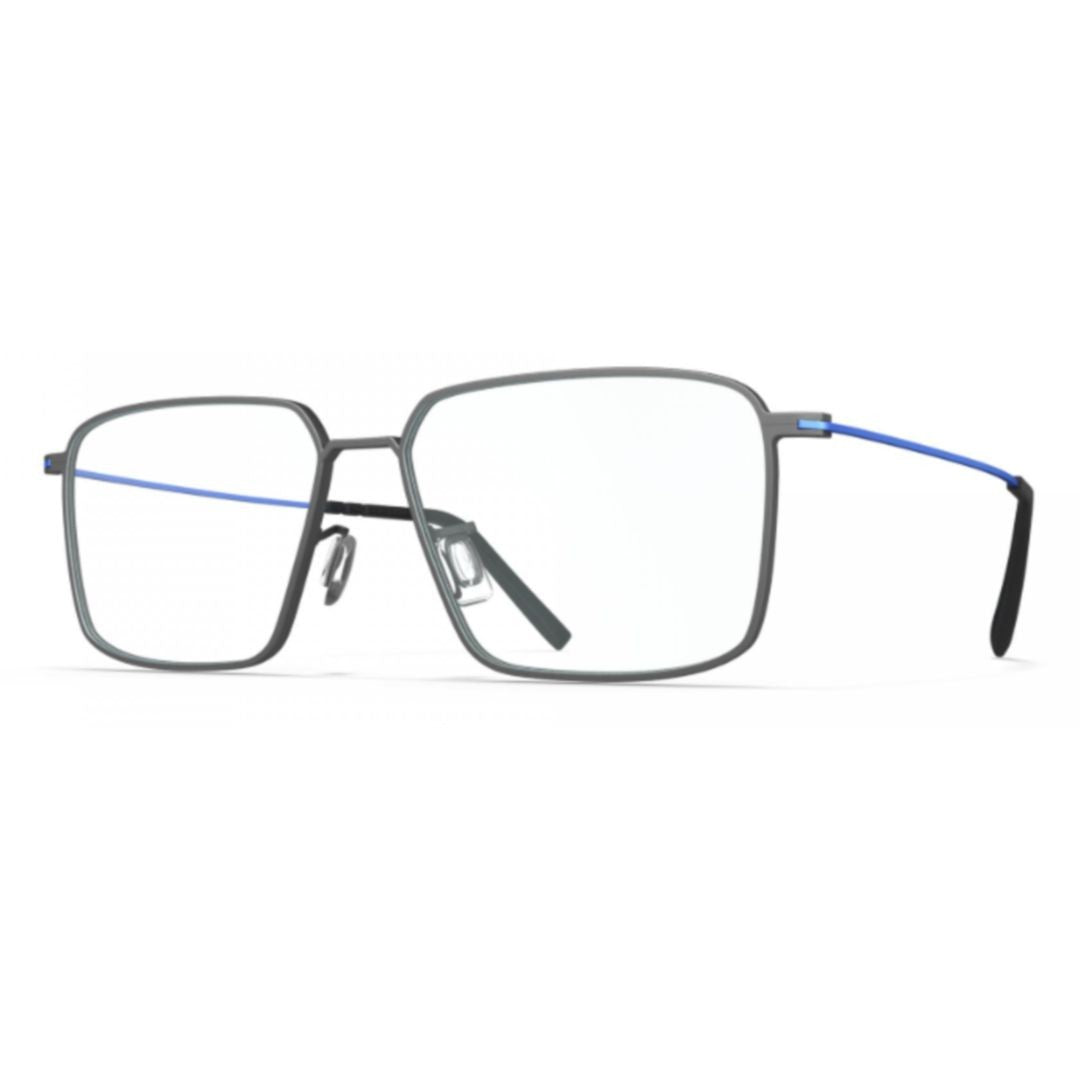 Blackfin Bf1090 Point Reyes Rectangular Frame Beta-Titanium Eyeglasses With Adjustable Nose Pads