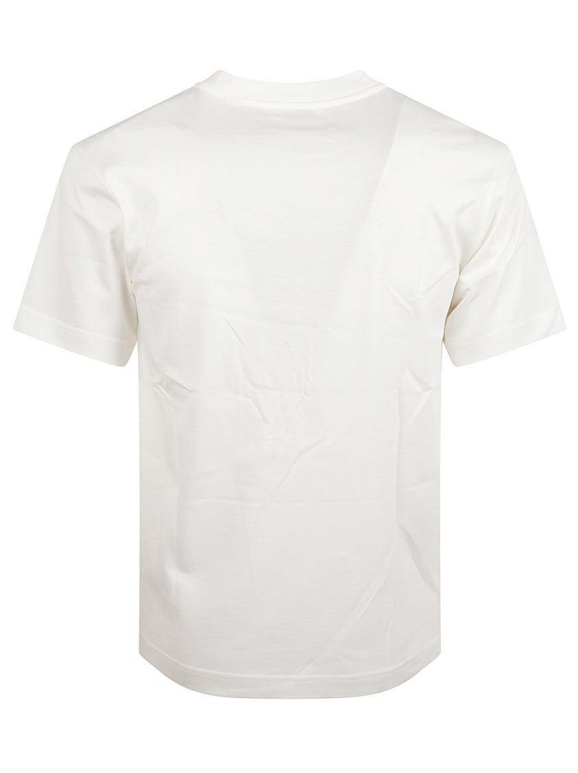 Burberry Cotton T-Shirt With Equestrian Knight Patch