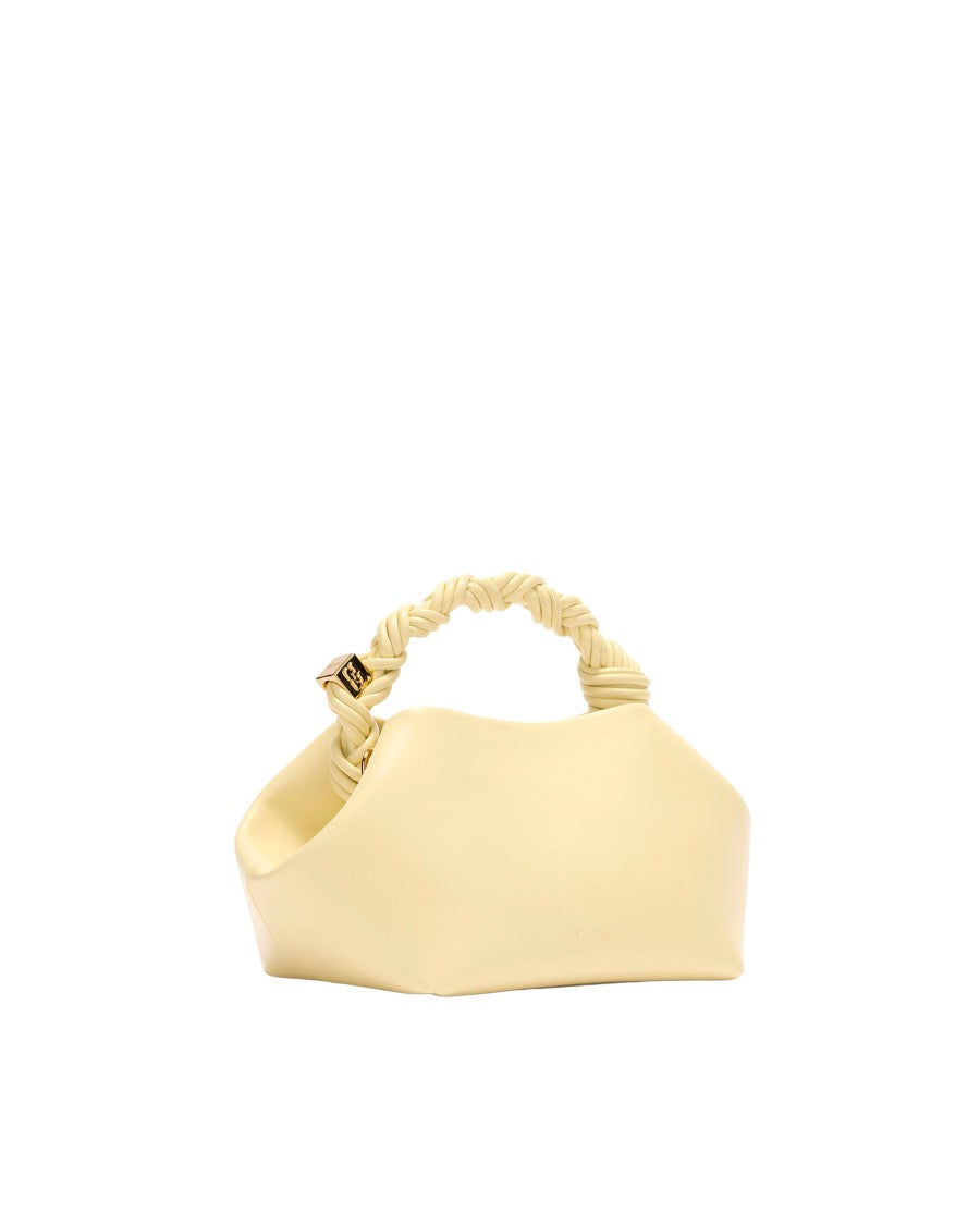 Ganni Yellow Cream Mini Bou Bag