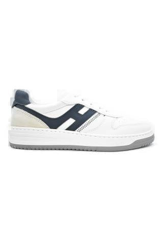 Hogan Low-Top Sneakers In Blue And White