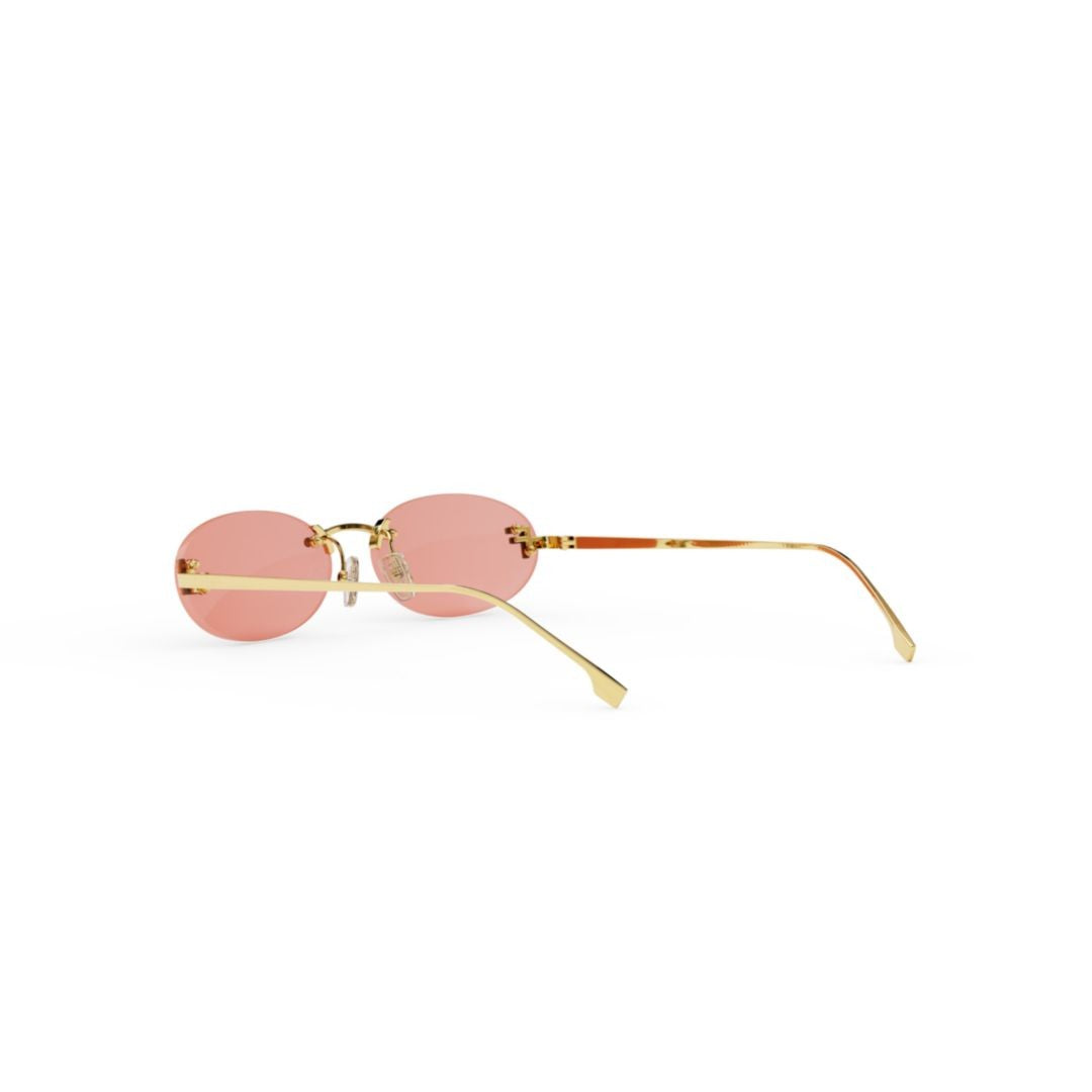 Fendi Fe4075us Rimless Sunglasses