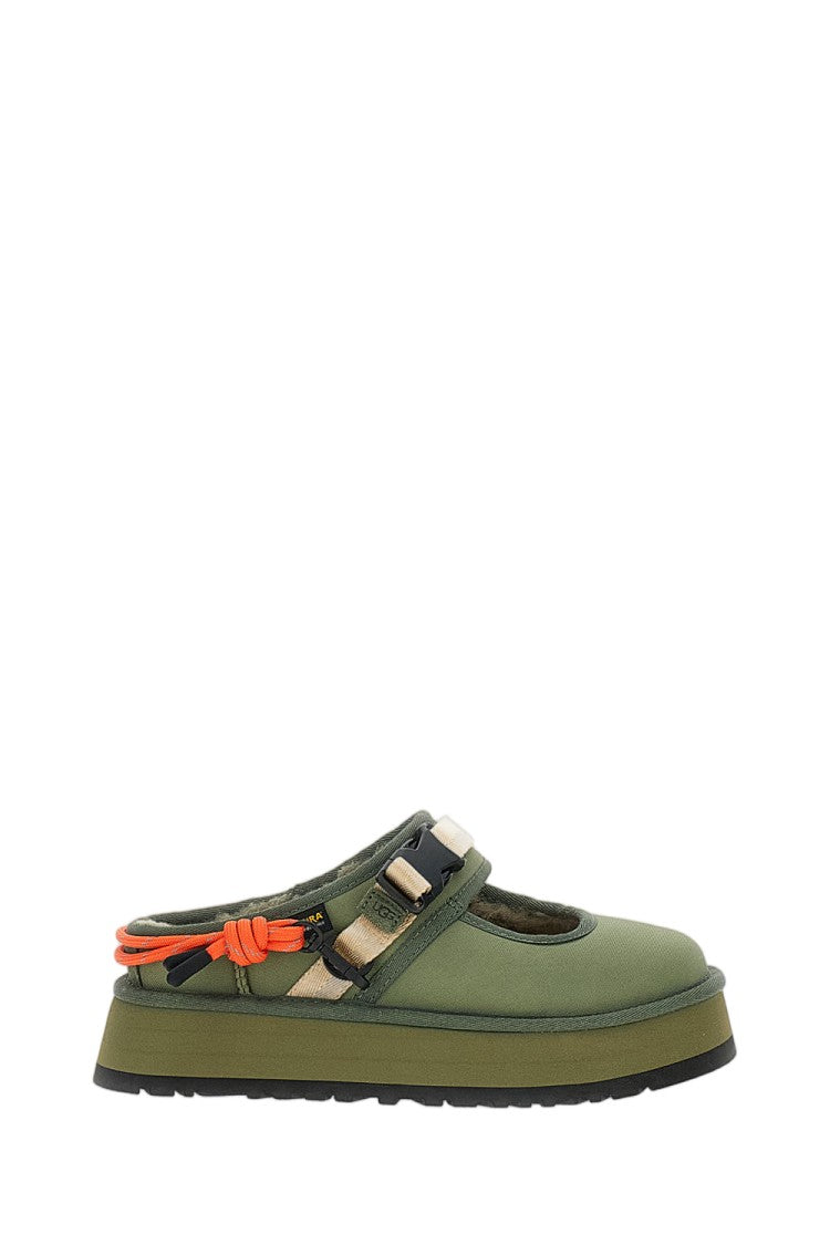 Ugg Military Green Bea Mary Jane Wildwood Sabot
